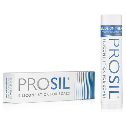 BIODERMIS PROSIL Silicone Scar Stick 4.25g | Glide-On, Mess-Free Scar Care