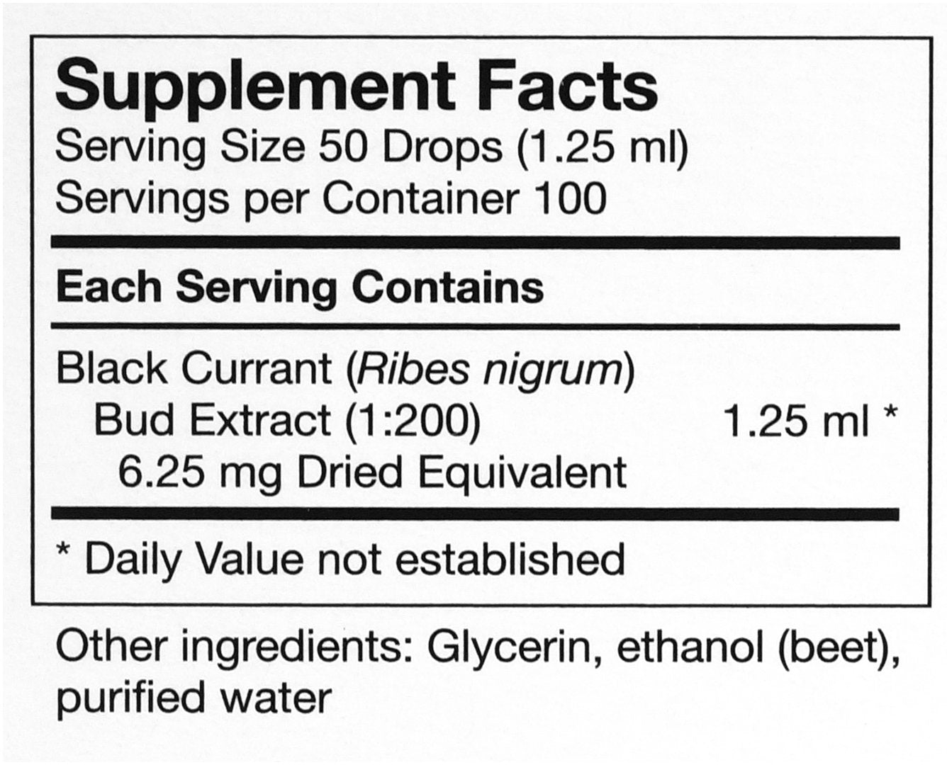 UNDA Gemmo Therapy Ribes Nigrum – Black Currant Bud Extract (4.2 fl oz)