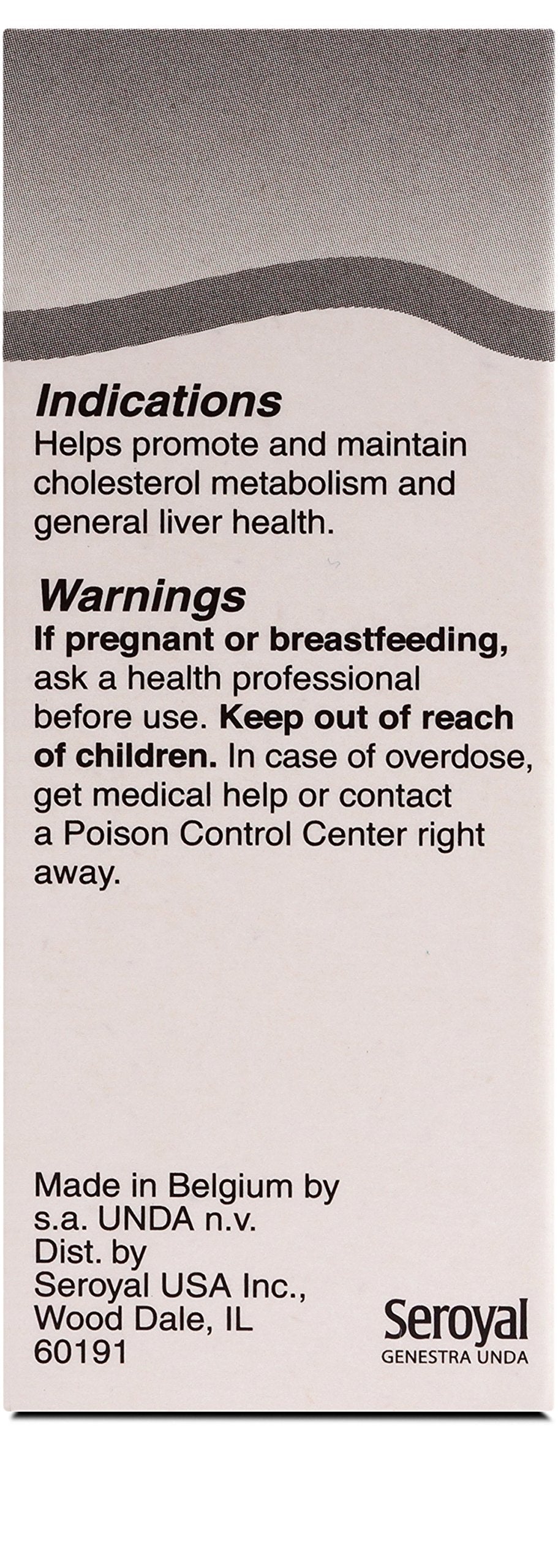 UNDA Cholesterinum Plex | Homeopathic Liver Support Remedy | 1 fl oz