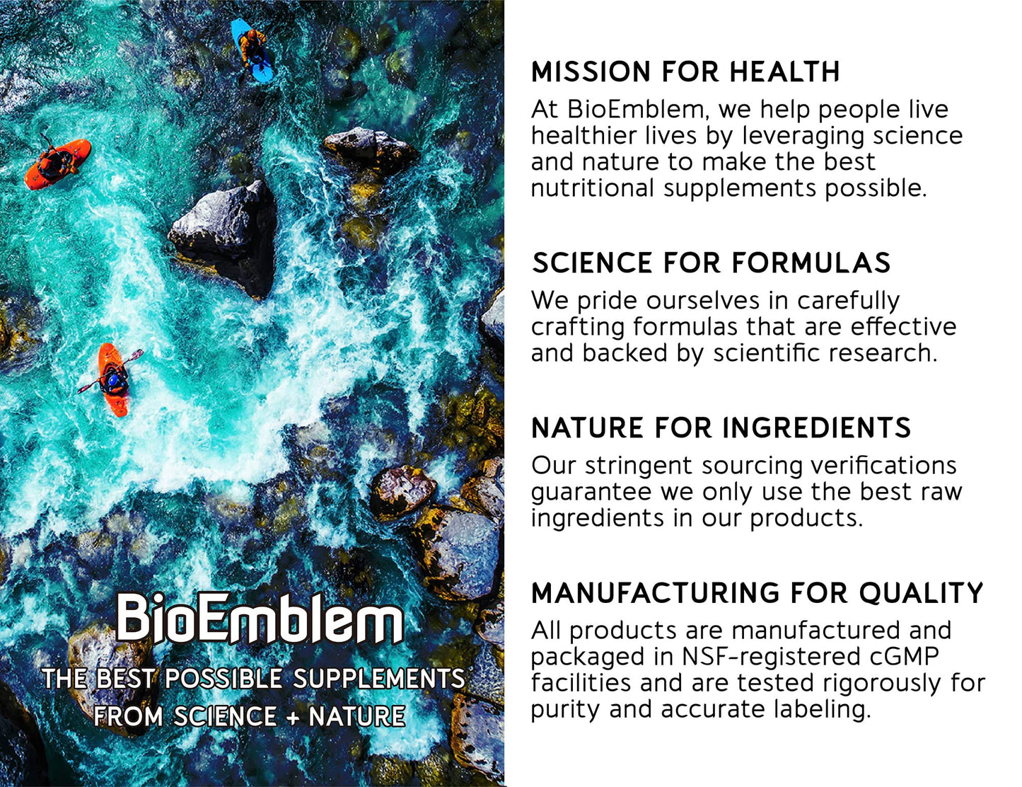 BioEmblem Natural Sleep Aid for Adults – Melatonin, Valerian Root, Suntheanine | 60 Capsules