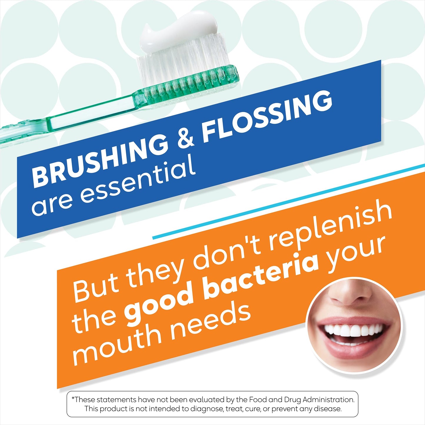 BioGaia Prodentis Fresh Breath - Oral Probiotics + Zinc | Fights Bad Breath