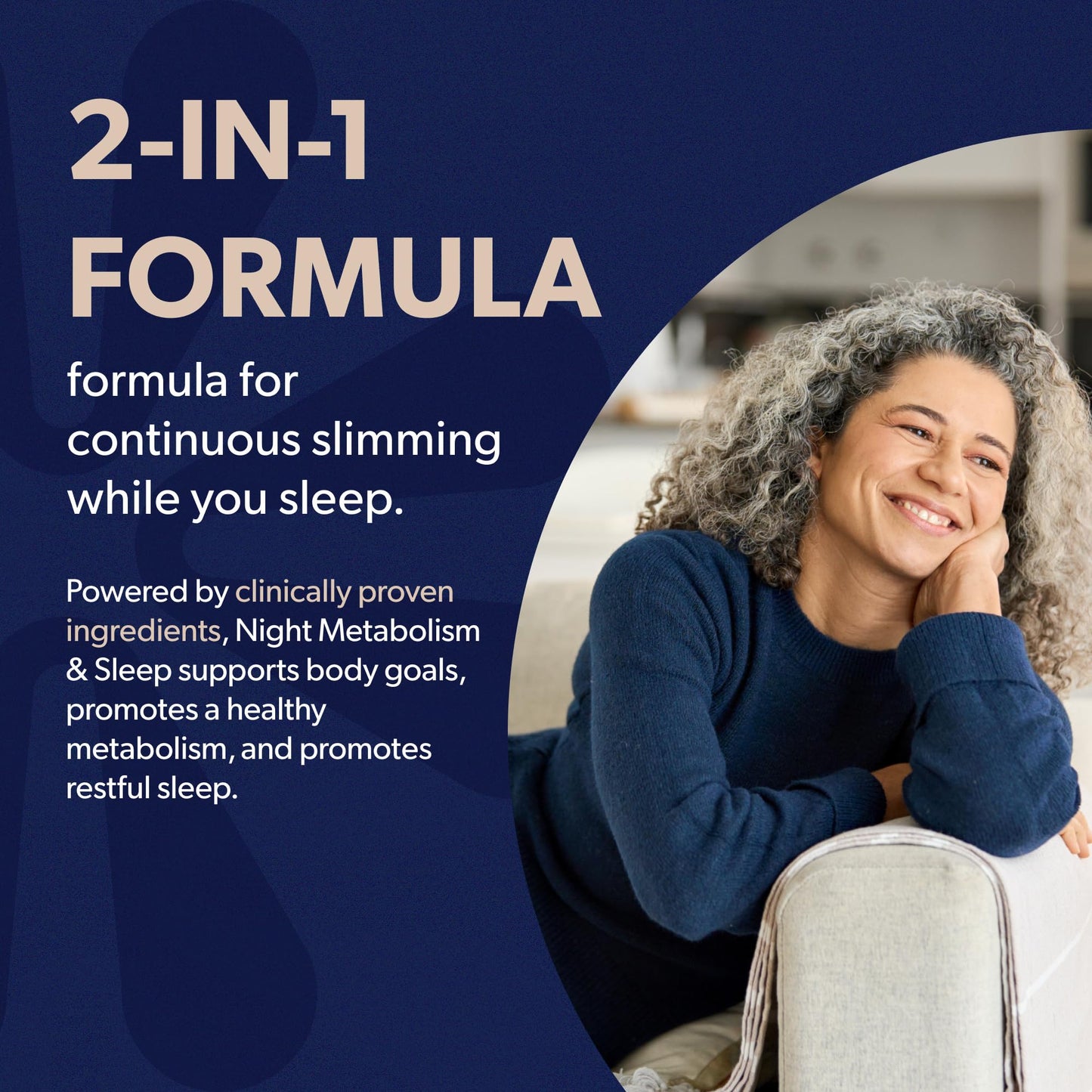 BIOMA Night Metabolism & Sleep – Supports Metabolism, Sleep & Digestive Health | 60 Capsules
