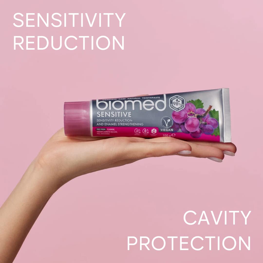 Biomed Sensitive Toothpaste for Enamel Strengthening (1) | Enamel Protection for Sensitivity