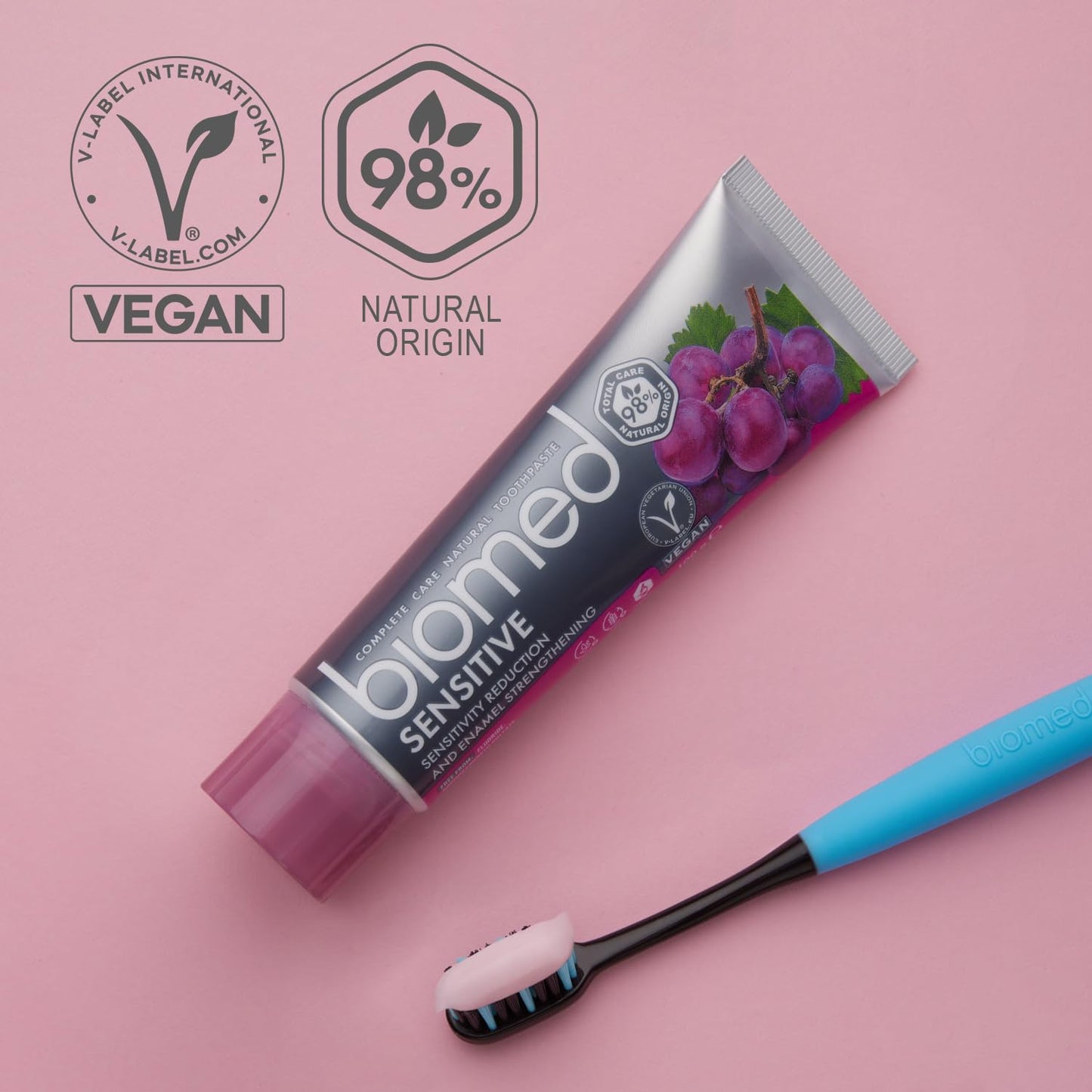 Biomed Sensitive Toothpaste for Enamel Strengthening (1) | Enamel Protection for Sensitivity