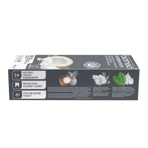 Biomed Superwhite Coconut Whitening Toothpaste 100g - Fluoride-Free & Vegan