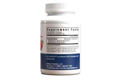 Bionaze BLIS K12 & BL-04 Oral Probiotic – 30 Count | Oral & Respiratory Support