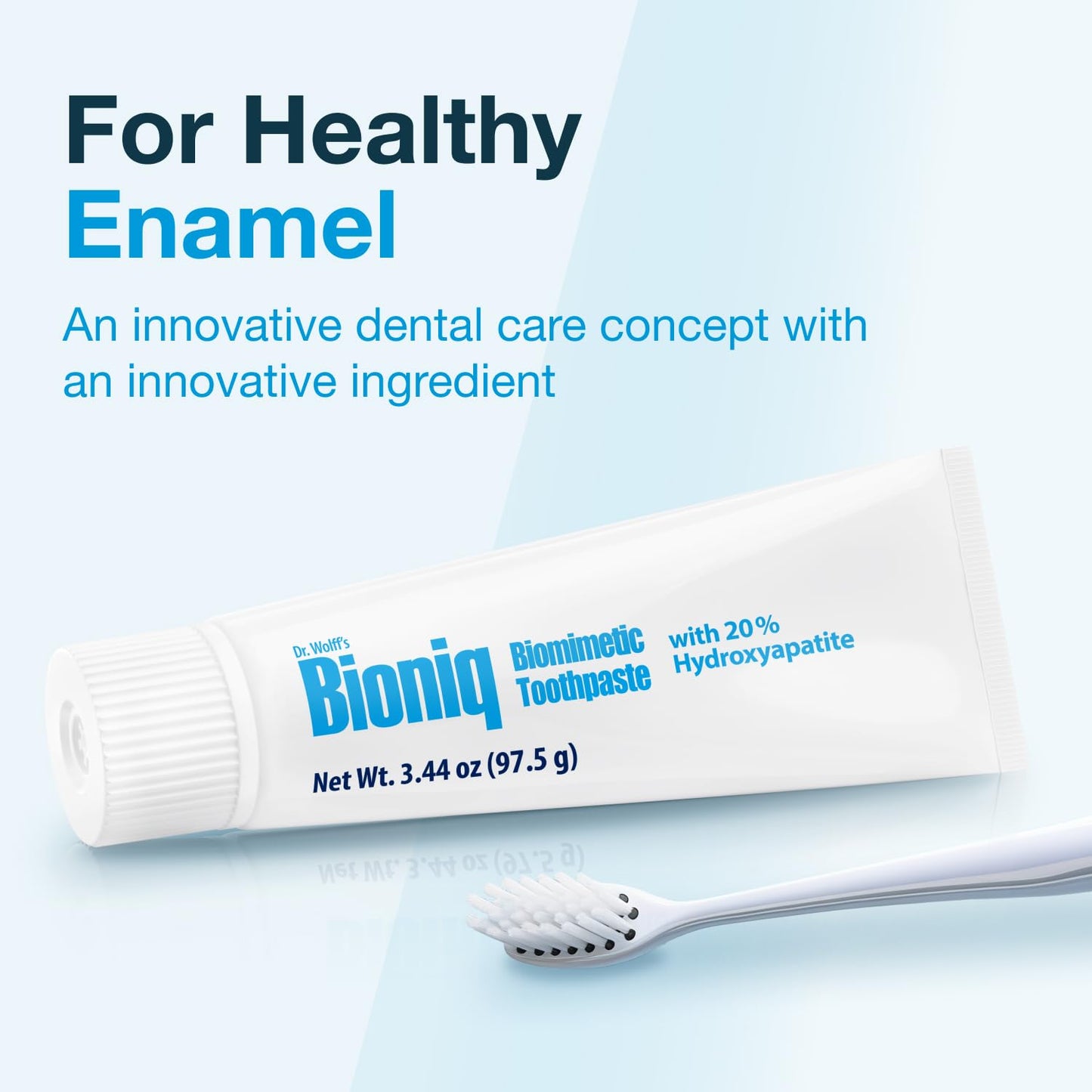 Bioniq Classic Biomimetic Toothpaste – 20% Hydroxyapatite (BioHAP) 3.44 oz | Clinically Tested