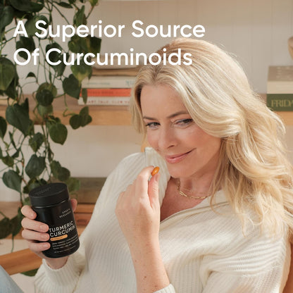Sports Research Turmeric Curcumin C3 Complex with BioPerine - 60 Softgels, 95% Curcuminoids
