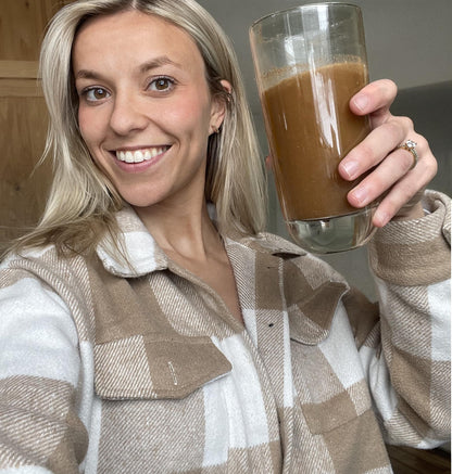 BIOptimizers Mushroom Coffee Alternative – Salted Caramel with Lion’s Mane, Chaga & Reishi + Collagen & MCT – 30 Servings