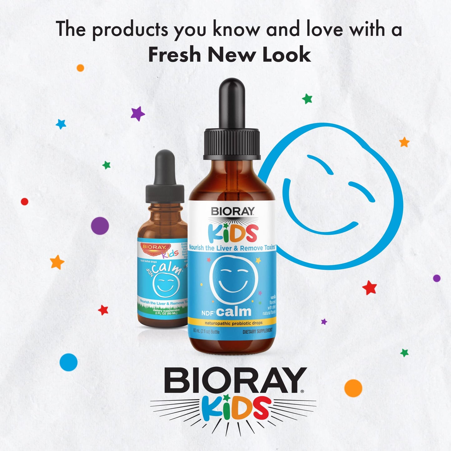 BIORAY Kids NDF Calm – Vanilla 4 oz | Liver Support & Detox