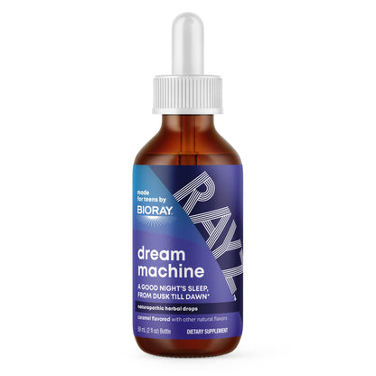 BIORAY RAYZ Dream Machine Caramel Flavor 2 fl oz – Sleep & Relaxation Support for Teens 12-18