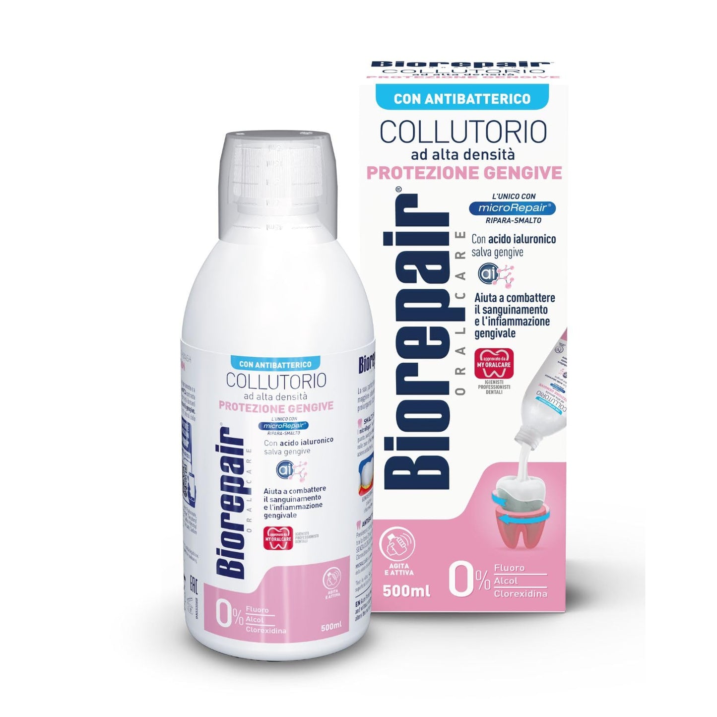 Biorepair Gum Protection Mouthwash 500ml