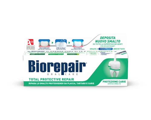 Biorepair Total Protective Repair Toothpaste with microRepair - 75ml (2.5 oz) Italian Import