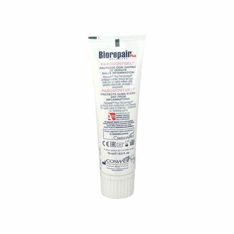 Biorepair Parodontgel Daily Toothpaste – 2 x 75ml Tubes | Italian Import