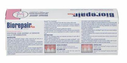 Biorepair Parodontgel Daily Toothpaste – 2 x 75ml Tubes | Italian Import