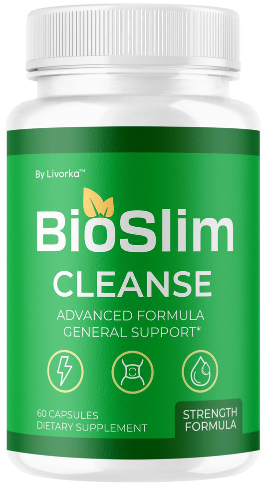 BioSlim Cleanse Capsules – Official Bio Slim Supplement | 60 Capsules BritishVita | Premium UK Vitamins & Wellness Supplements