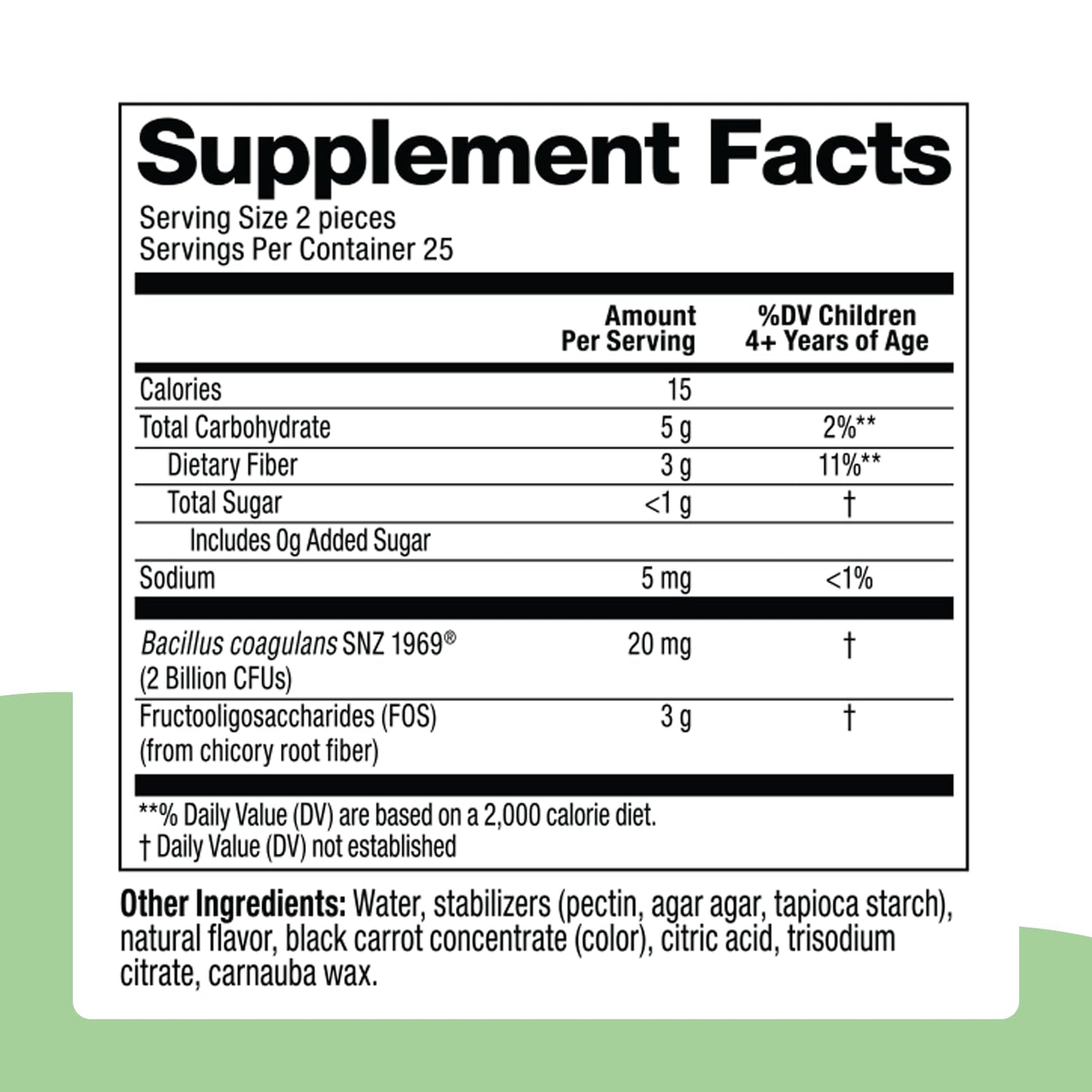Biostime Kids Prebiotic & Probiotic Gummies (Ages 4+) | Probiotics for Kids | Includes 2 Billion CFU to Support Digestive Health| No added sugar Fruity Bites | Free from Top 9 Allergens |50 Count