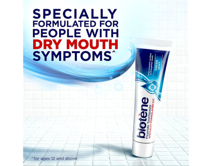Biotene Fluoride Toothpaste, Fresh Mint – 4.3 oz (Pack of 1)