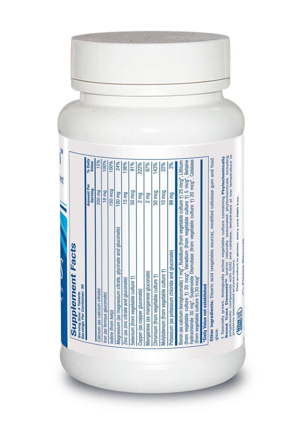 Biotics Research Multi-Mins - Potent Bioavailable Mineral Supplement (120 Tabs)