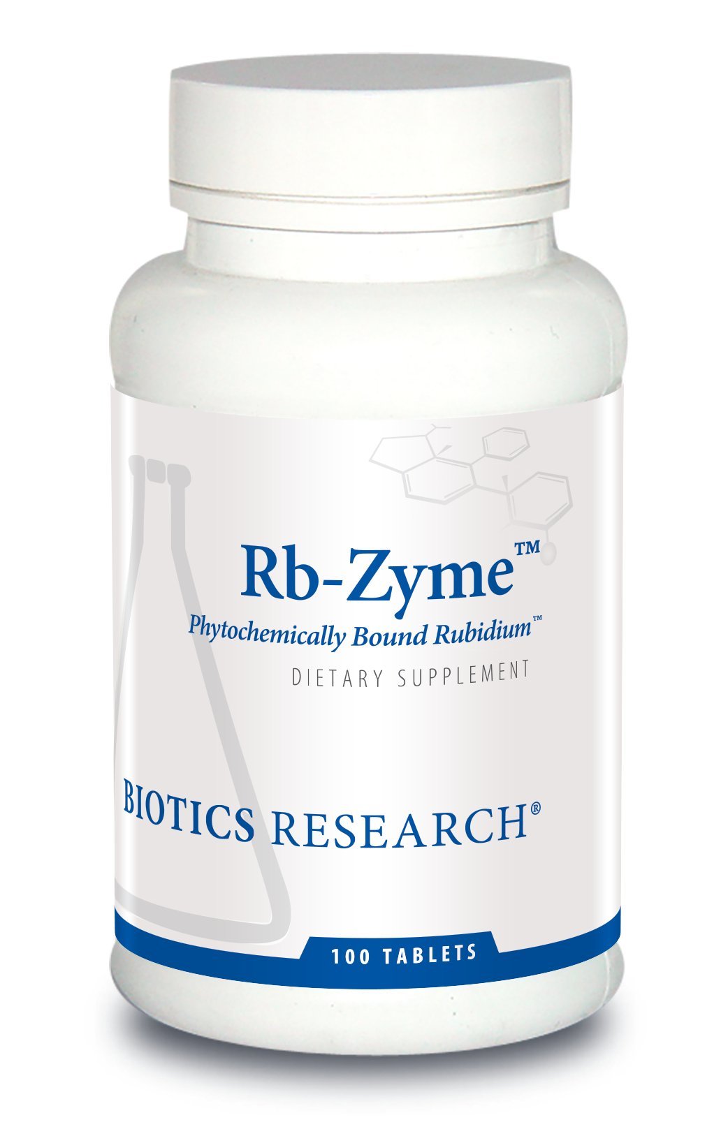 Biotics Research Rb Zyme: Rubidium Whole Food Mineral for Glandular Health - 100 Tablets