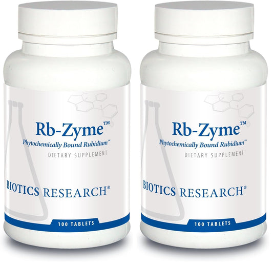 Biotics Rb Zyme Rubidium Source – Whole Food Mineral for Gland Health BritishVita | Premium UK Vitamins & Wellness Supplements