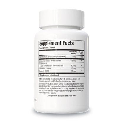 Biotics Research HCl Plus – Digestive Support with Betaine HCl, Pepsin & Glutamic Acid | 90 Tabs (Pack of 2) BritishVita | Premium UK Vitamins & Wellness Supplements