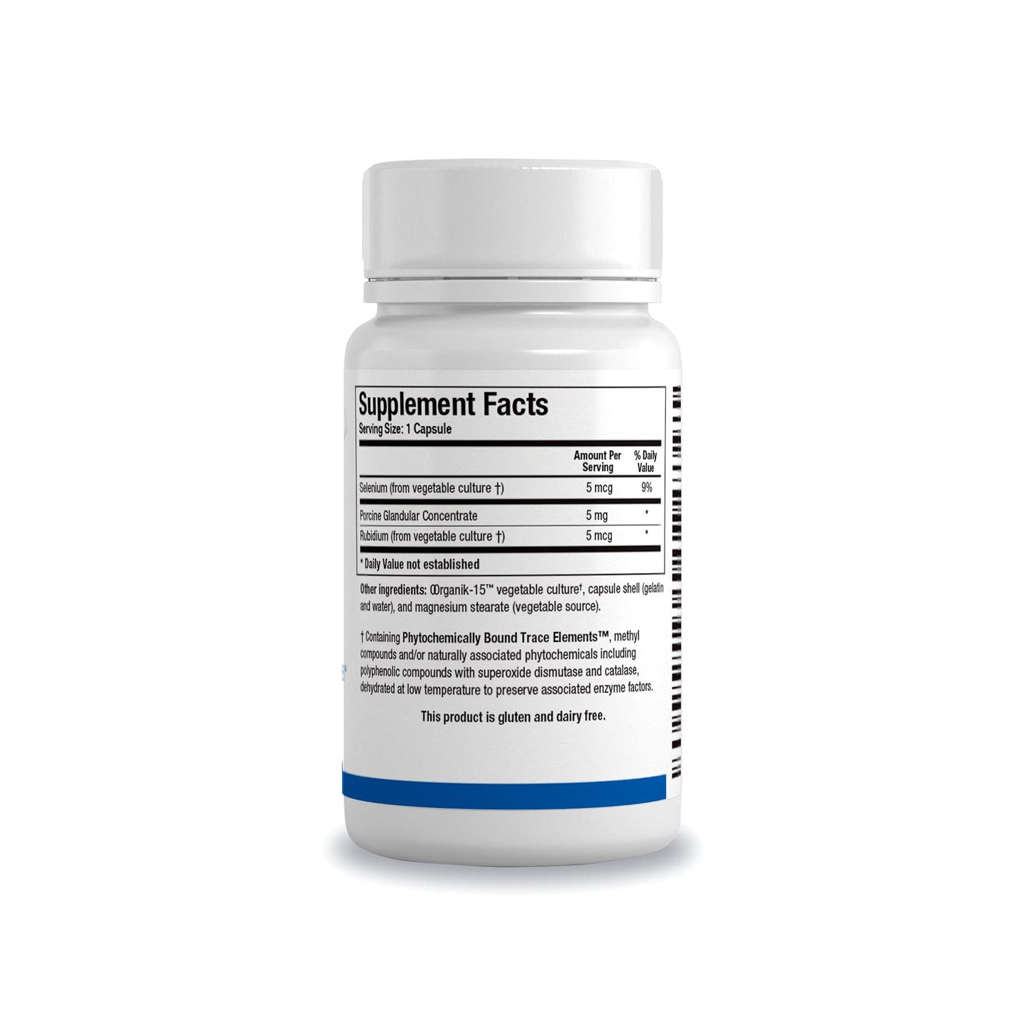 Biotics GTA – Selenium & Rubidium Endocrine Support for Hormone Balance, 90 Capsules