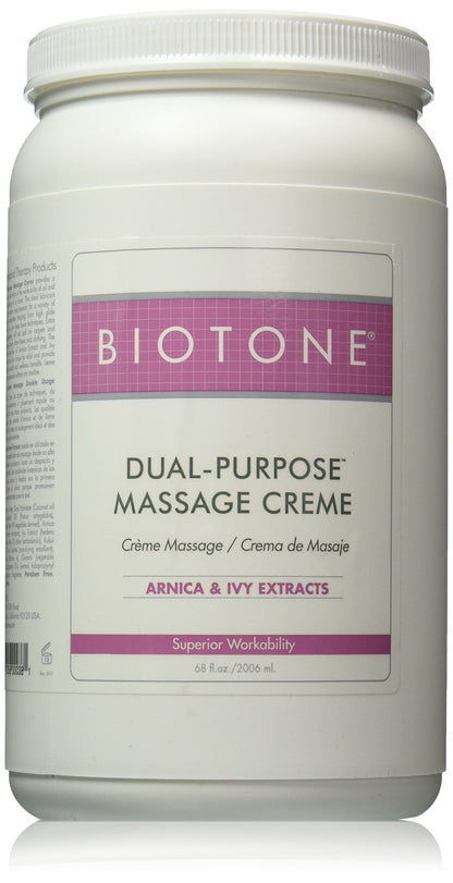 Biotone Dual-Purpose Massage Creme, 68 oz