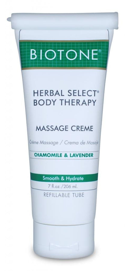 Biotone Herbal Select Body Therapy Creme, 7 oz – Massage Lotion