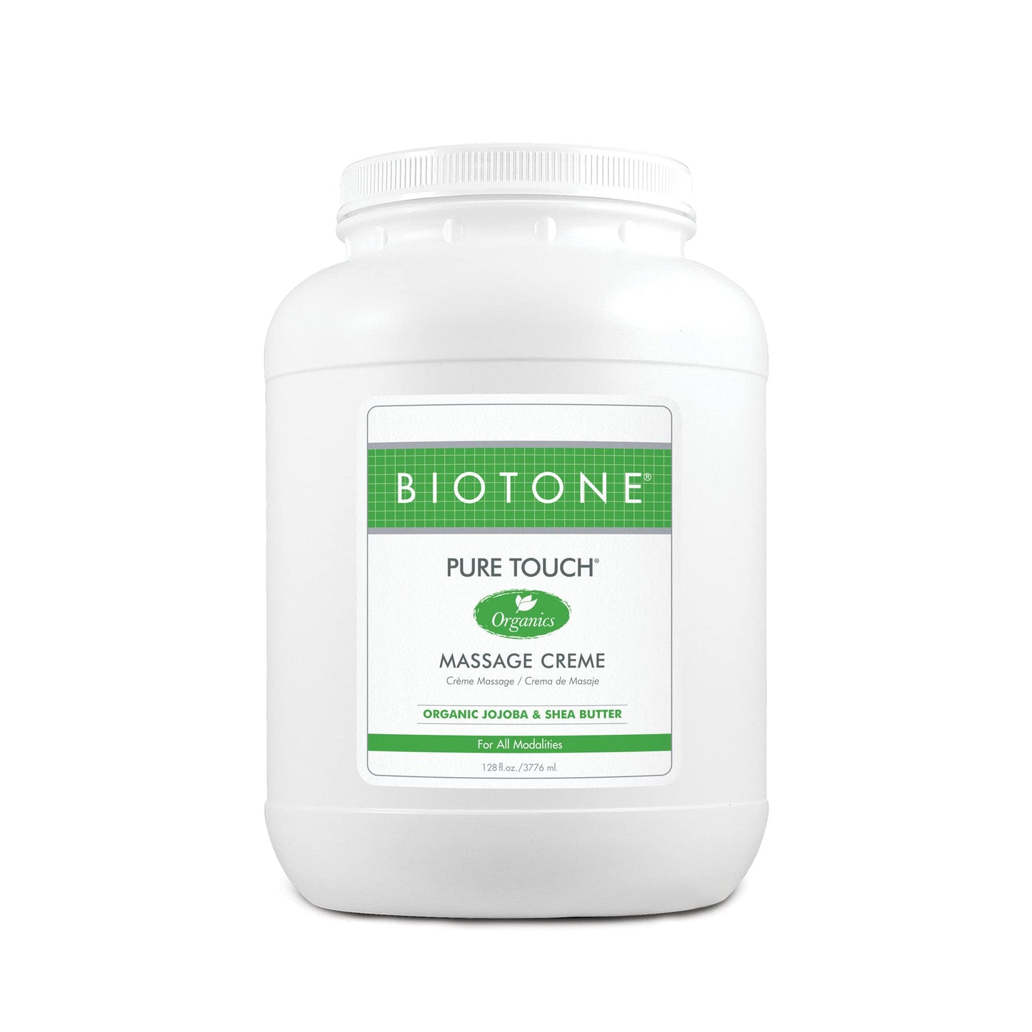 BIOTONE Pure Touch Organics Massage Creme - True Organic Massage