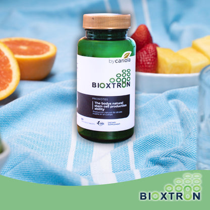 Bioxtron Natural Stem Cell Supplement Chewables – Spirulina, Chlorella, AFA | Energy, Immune & Joint Support | 60 Tablets (30 Servings)