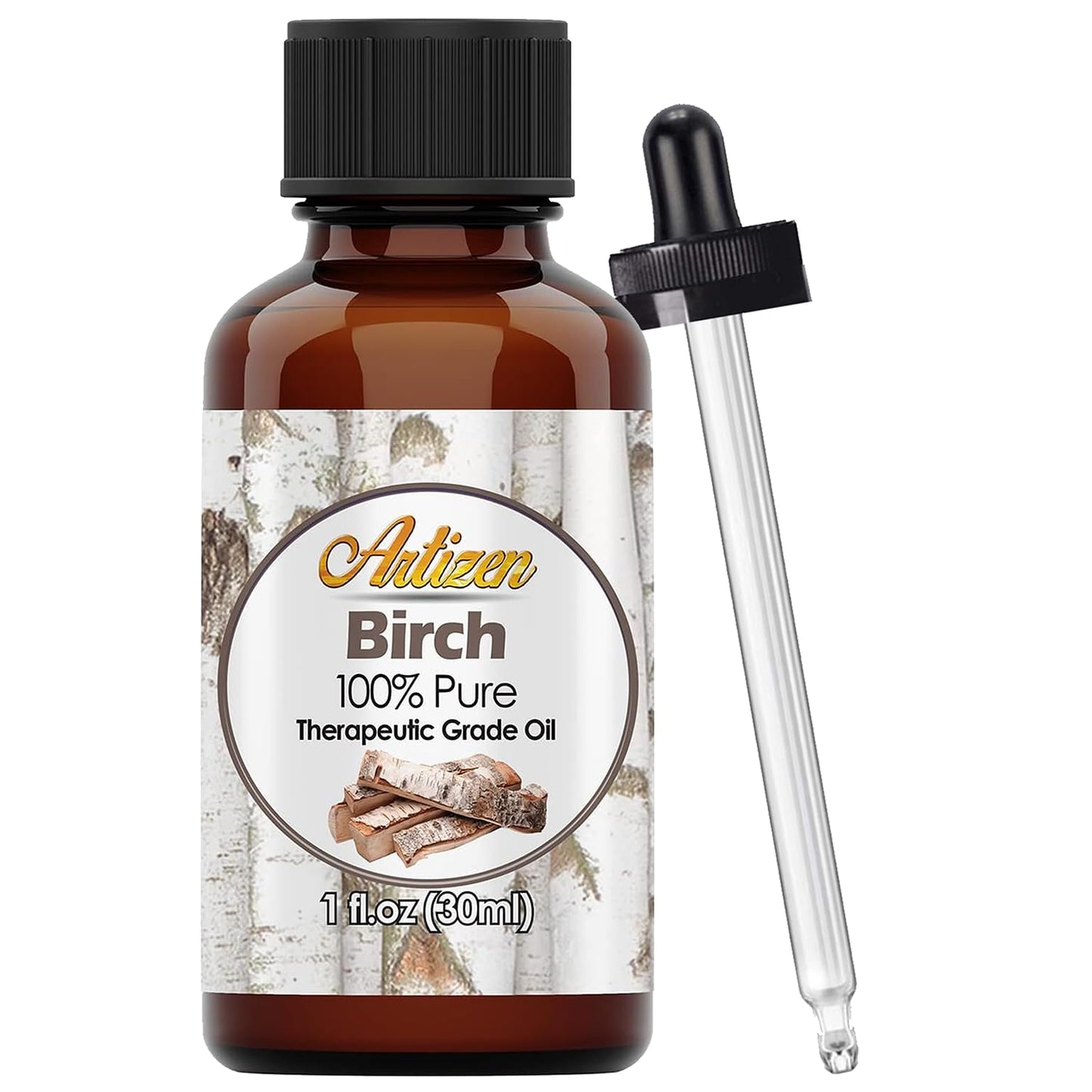 Artizen Birch Essential Oil 30ml (1 fl oz) – 100% Pure & Natural