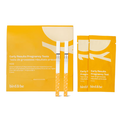 Bird&Be Pregnancy Test Strips – Early Detection (5-Strip Kit, FSA Eligible)