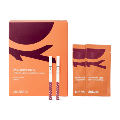 Bird&Be Ovulation Test Strips – 40 LH Predictor Kit, 99% Accurate