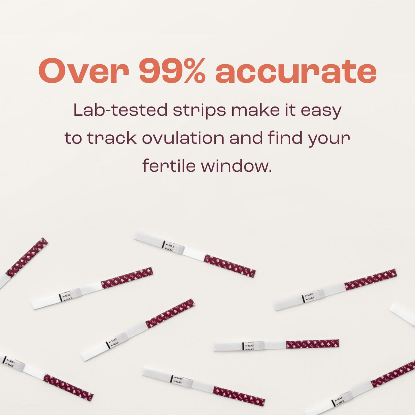 Bird&Be Ovulation Test Strips – 40 LH Predictor Kit, 99% Accurate
