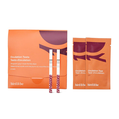 Bird&Be Ovulation Test Strips - Predictor Kit with 10 LH Strips | Over 99% Accurate