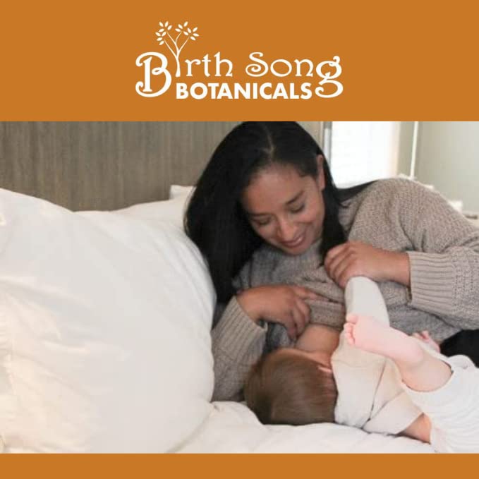Birth Song Botanicals Let There Be Milk! Lactation Supplement for Breast Milk Supply – Fenugreek, Goat's Rue, Blessed Thistle | 60 Count