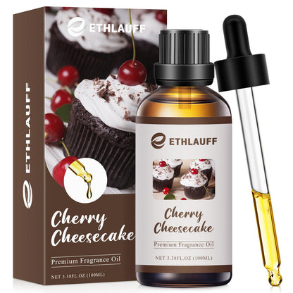 Birthday Cake Essential Oil – Cherry Cheesecake Fragrance Oil 100ml | Diffusers, Candles, Soap, Bath Bombs | 3.38 FL OZ
