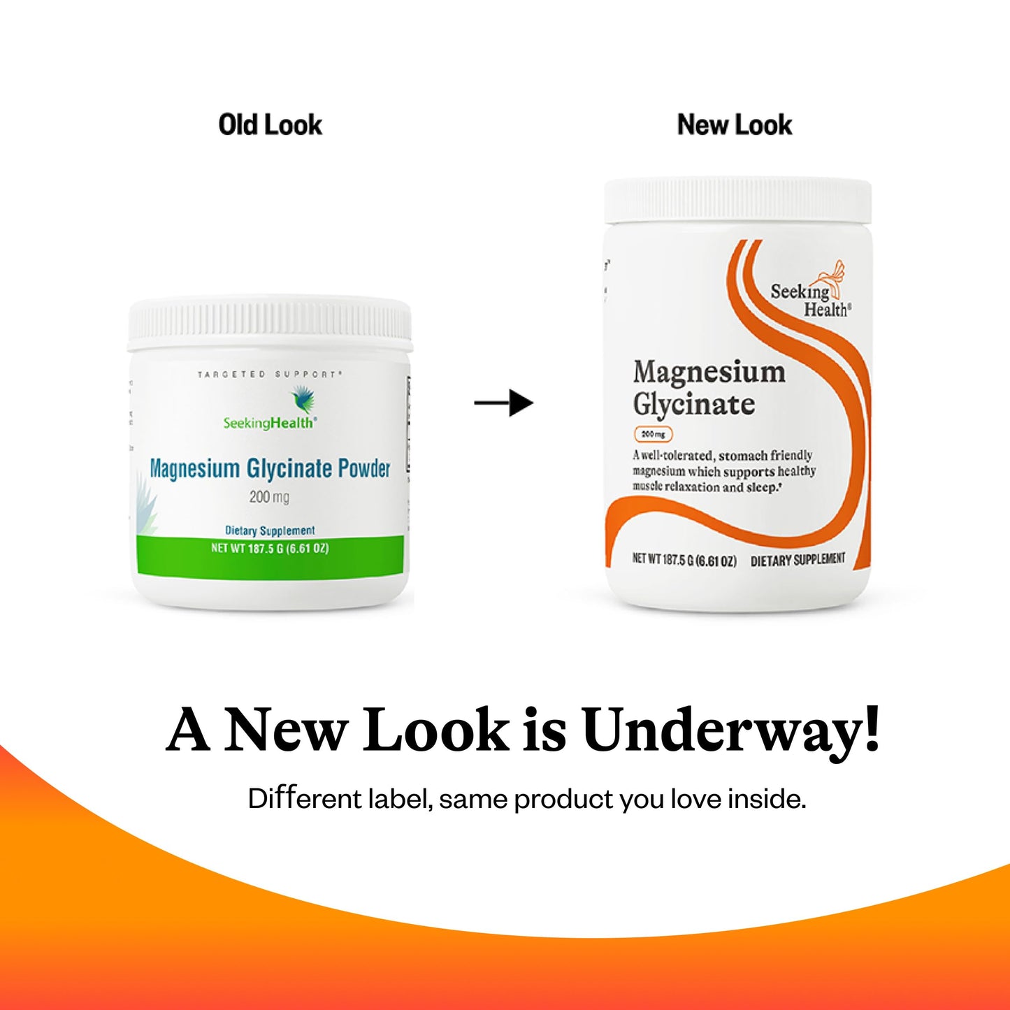 Seeking Health Magnesium Glycinate Powder 200 mg per Serving – Sleep & Relaxation