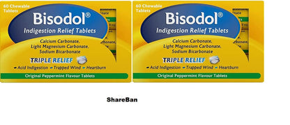 Bisodol Indigestion Relief Tablets X 100 – Rapid Triple Action