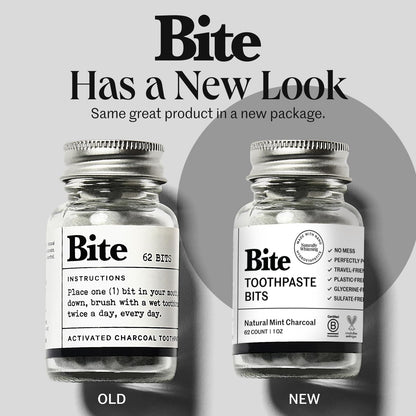 Bite Whitening Toothpaste Tablets – Nano Hydroxyapatite & Xylitol
