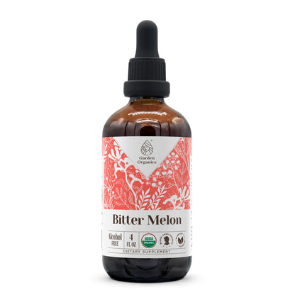 Bitter Melon USDA Organic Extract – Alcohol-Free Tincture, 4 oz
