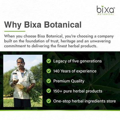 bixa BOTANICAL Bilva Fruit Powder – Gentle Digestive Support & Gut Cleanse | 200 g | Aegle marmelos