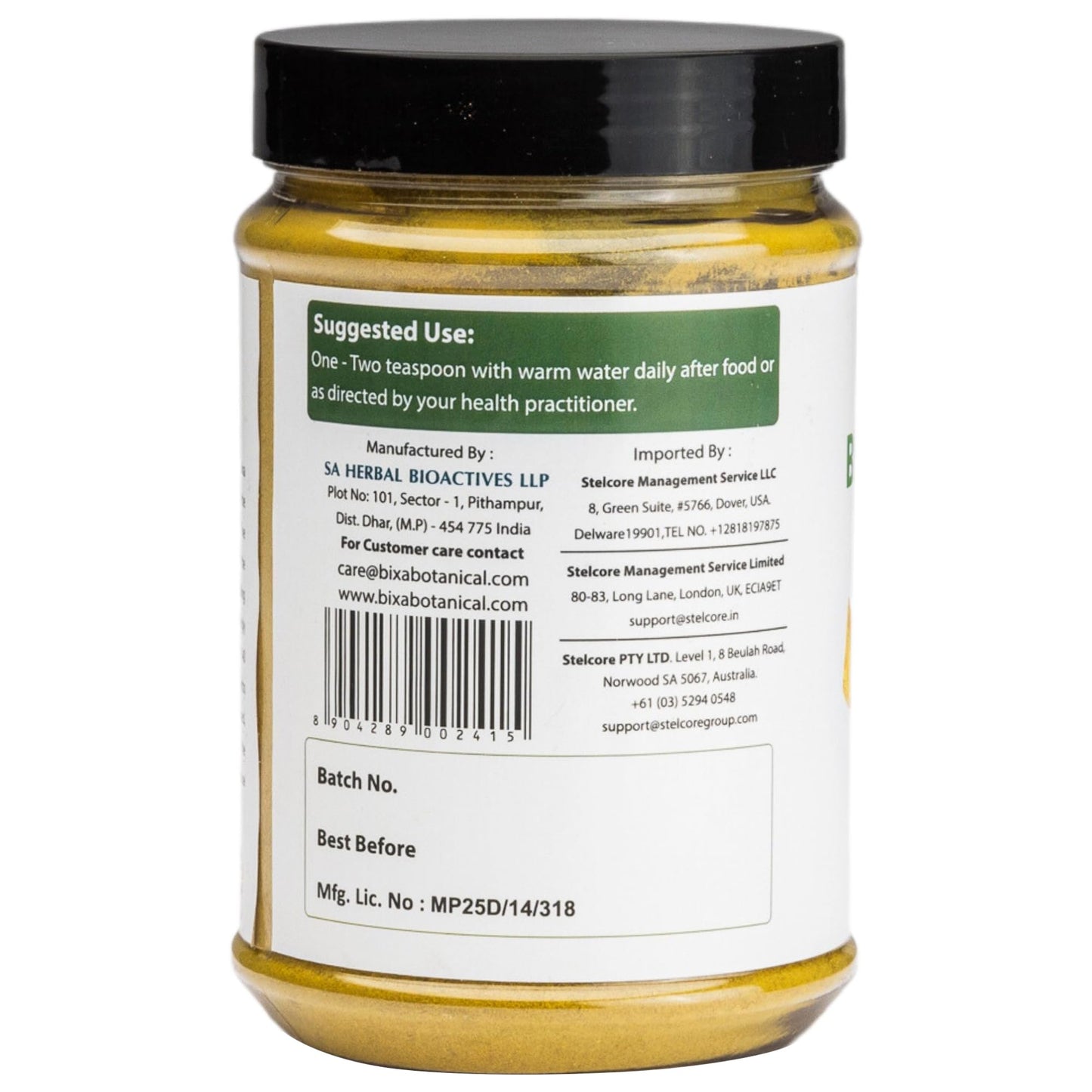 bixa BOTANICAL Berberry Root Powder | Berberis Aristata (Daruharidra) – Ayurvedic Herbal Supplement