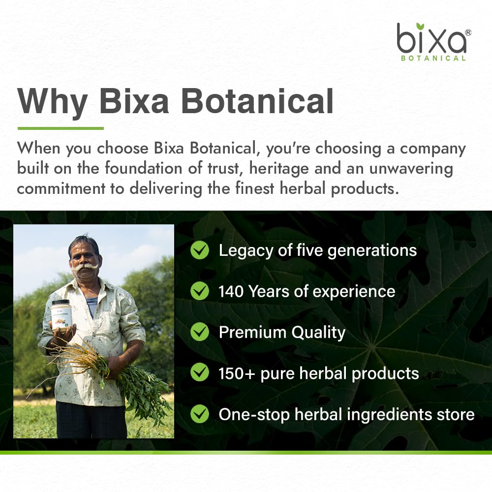bixa BOTANICAL Greater Galangal Root Powder | Alpinia Galanga (Kulinjan) | Kosher, Non-GMO, 200g | Perfect for Soups & Cooking