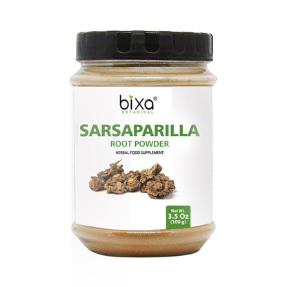 bixa BOTANICAL Sarsaparilla Root Powder (Hemidesmus indicus) – 100g | Blood Purifier & Cooling Agent