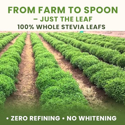 Bixa Botanical Stevia Powder – 200 g | Gluten Free, Non-GMO, Vegan