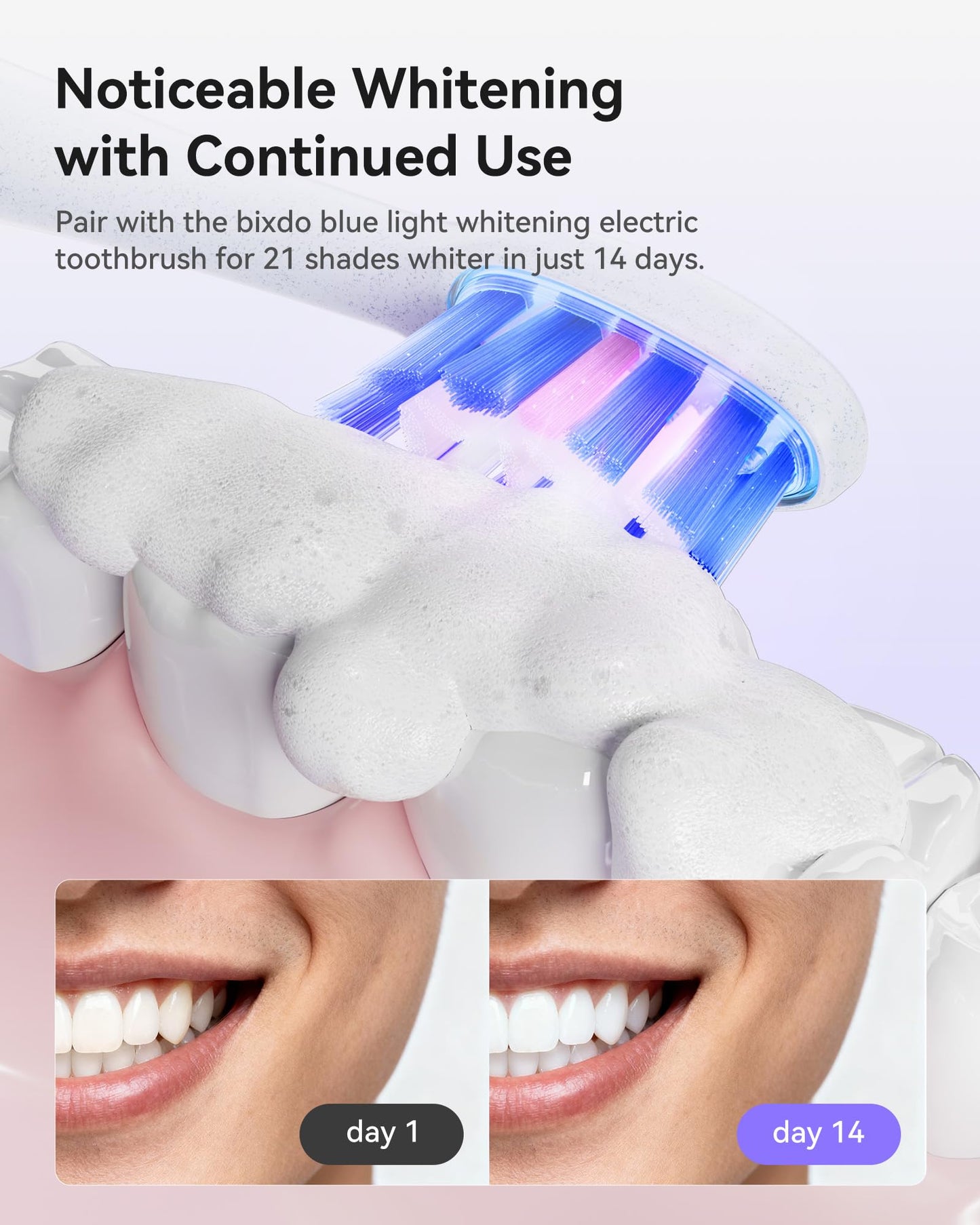 bixdo Pap Teeth Whitening Toothpaste - Hydroxyapatite Enamel Repair, Fluoride-Free, 28-Day Whitening