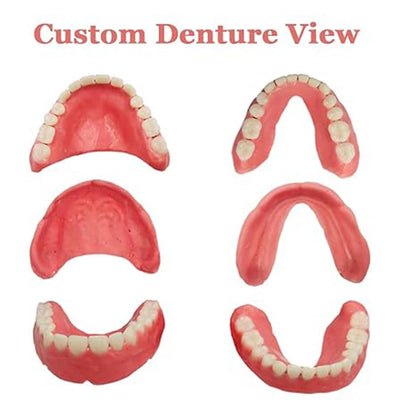 BJDTY DIY Denture Kit – Partial & Full Dentures with Tool Kit & Temporary Teeth