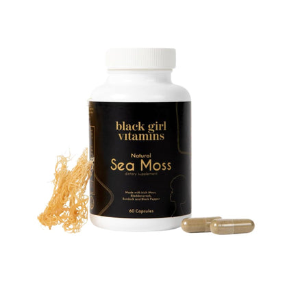 Organic Sea Moss Capsules – 92 Minerals | Vegan Immune & Thyroid Support